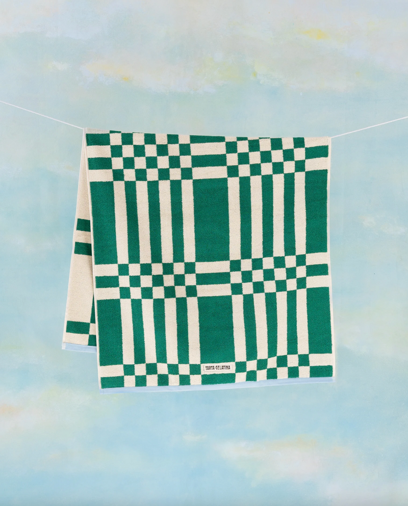 Marina Bath Towel - Green