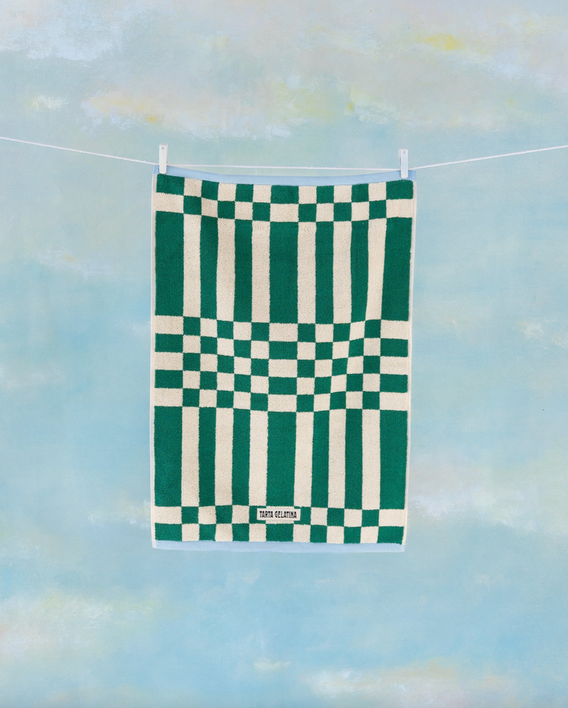 Marina Hand Towel - Green