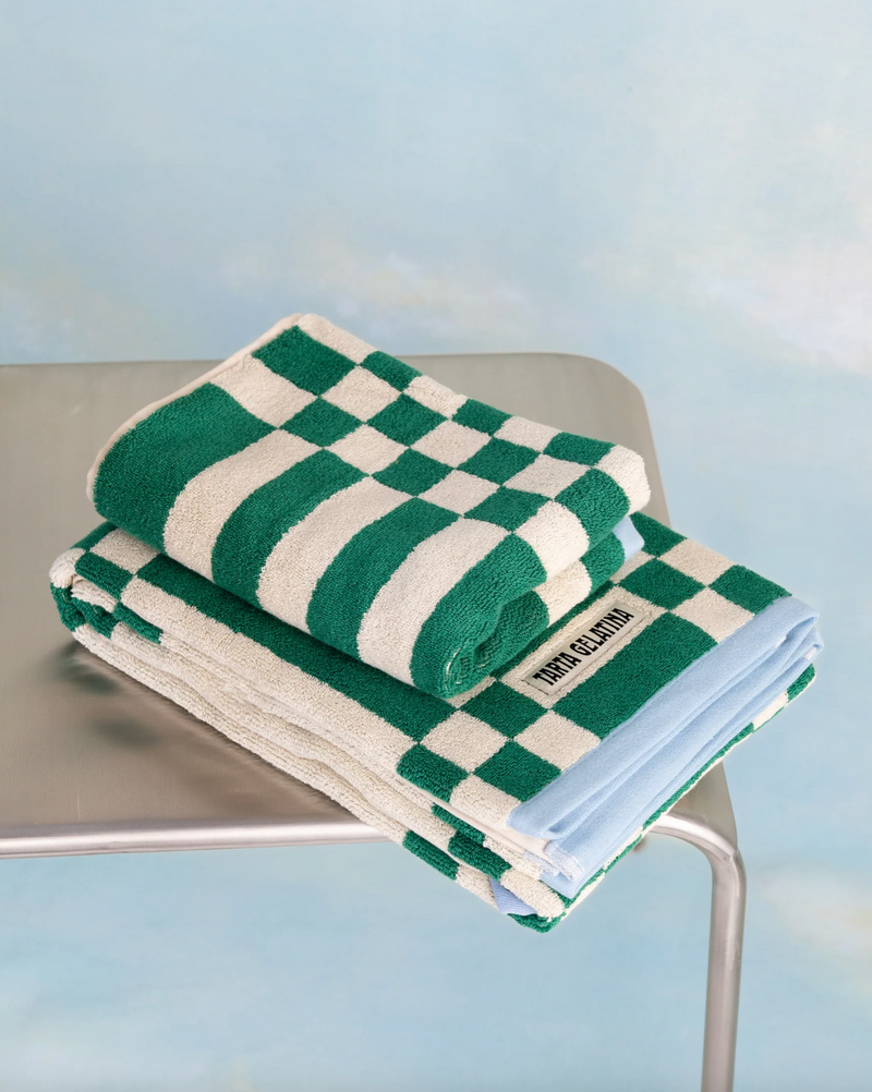 Marina Bath Towel - Green