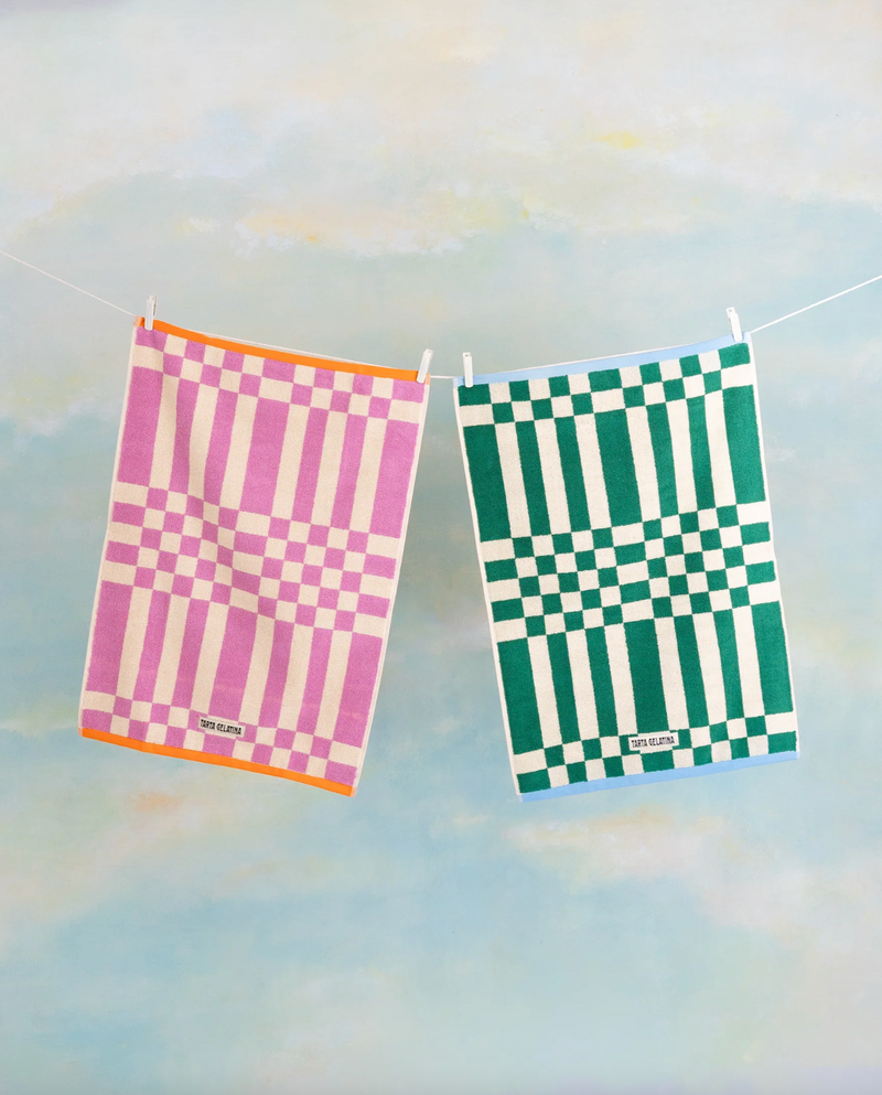Marina Hand Towel - Green