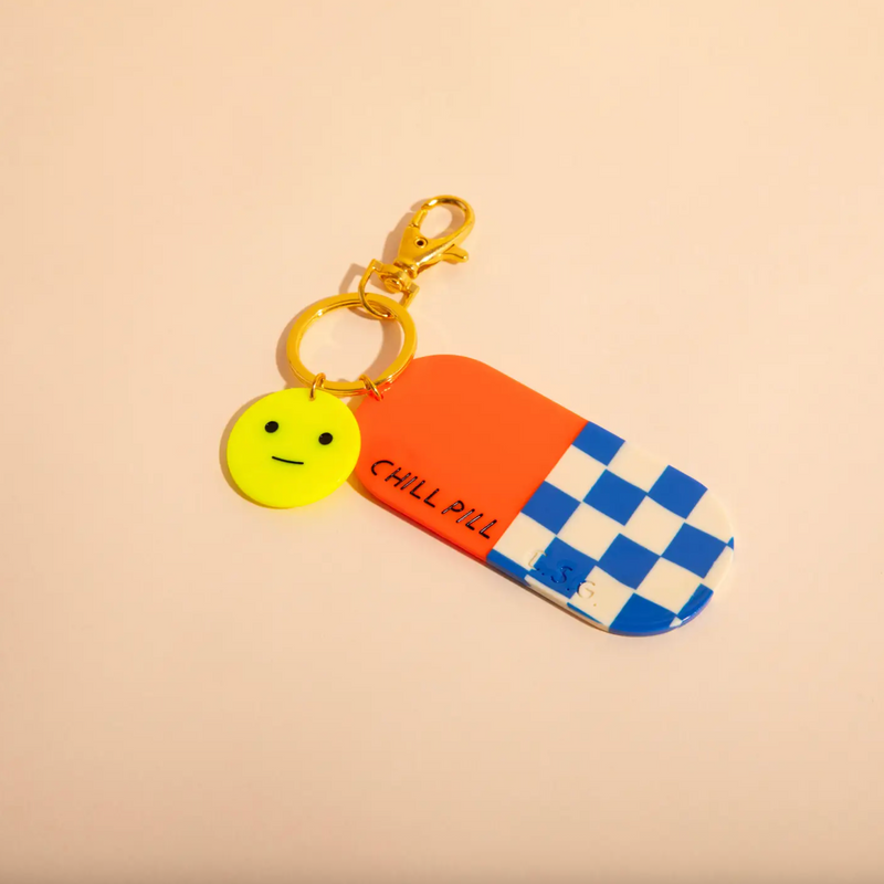 Chill Pill Bag Charm