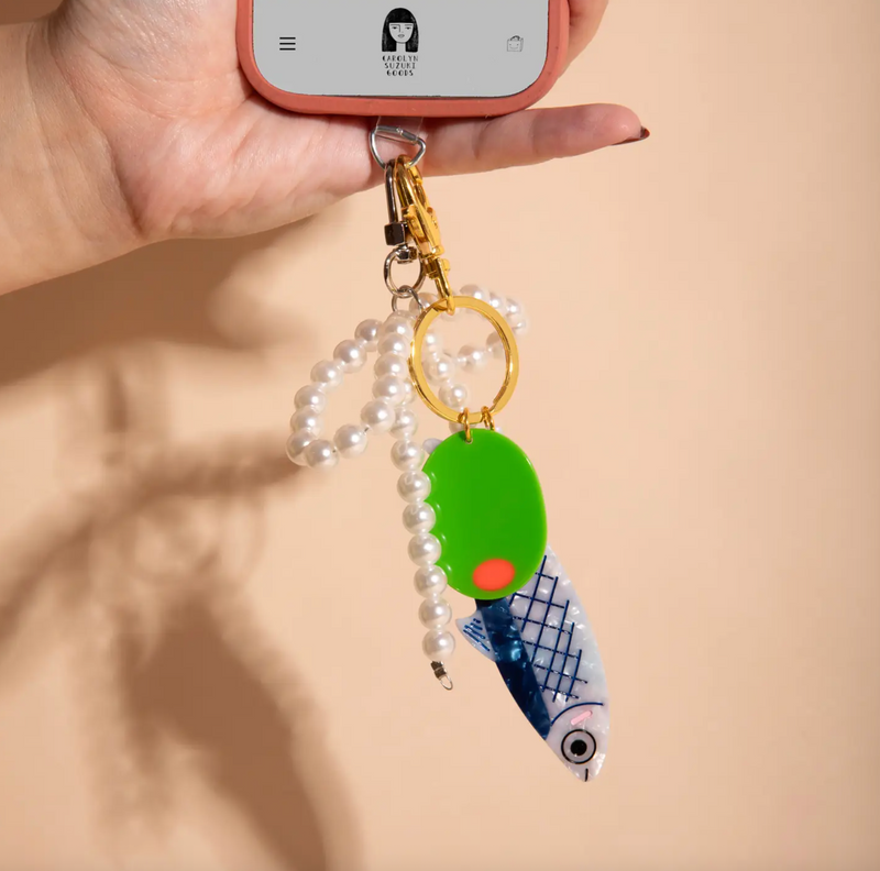 Olive n Chovy Bag Charm