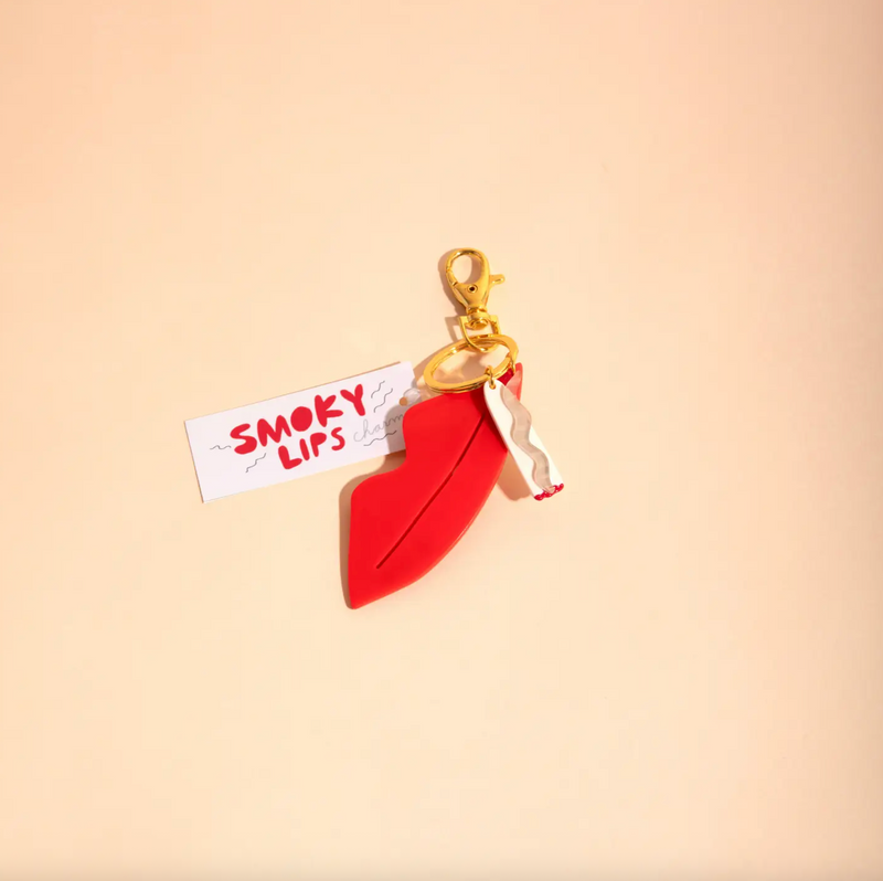 Smoky Lips Bag Charm