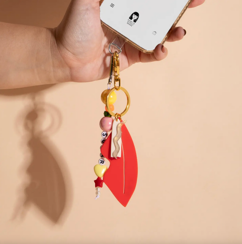 Smoky Lips Bag Charm
