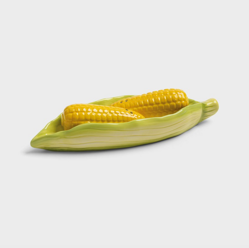 Corn Salt + Pepper Shaker Set