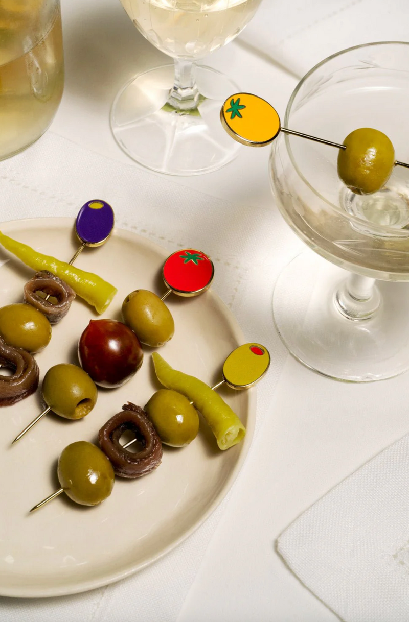 Dolce Vita Cocktail Pick Set of 4