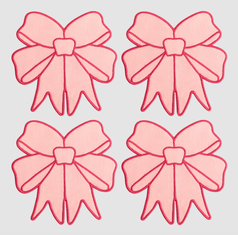 Coquette Coasters Set of 4