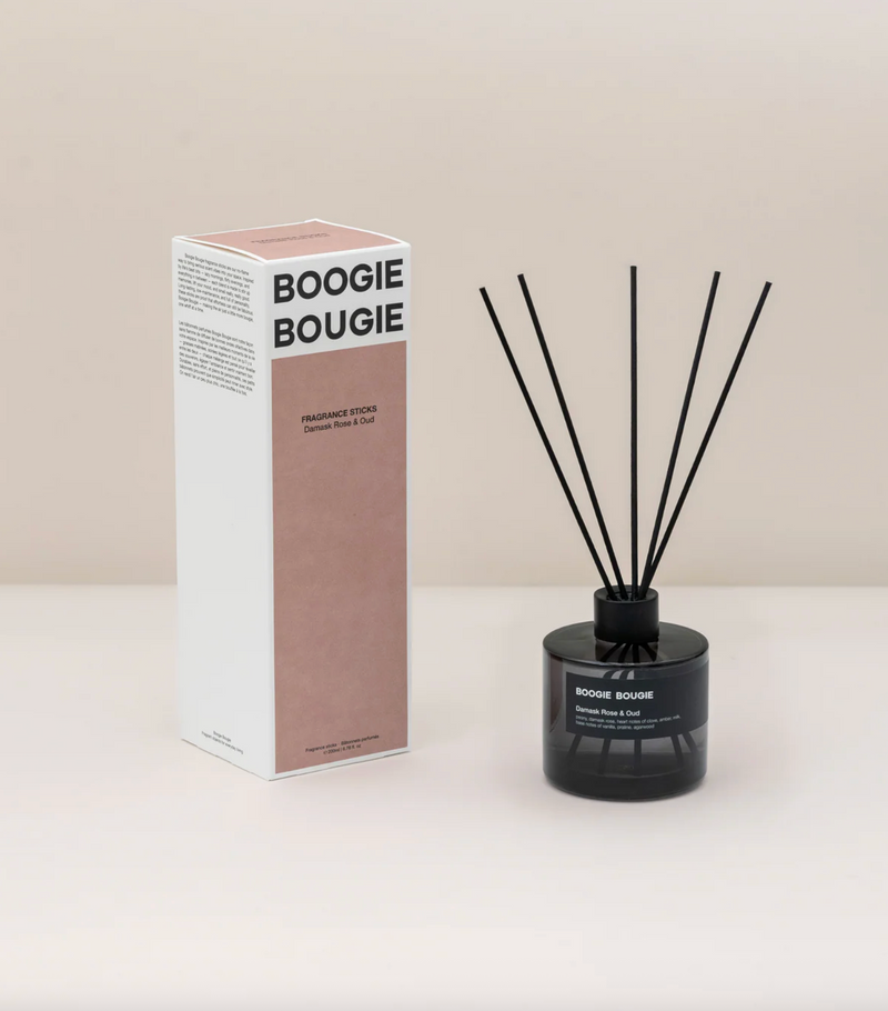 Damask Rose & Oud Fragrance Sticks - 200ml