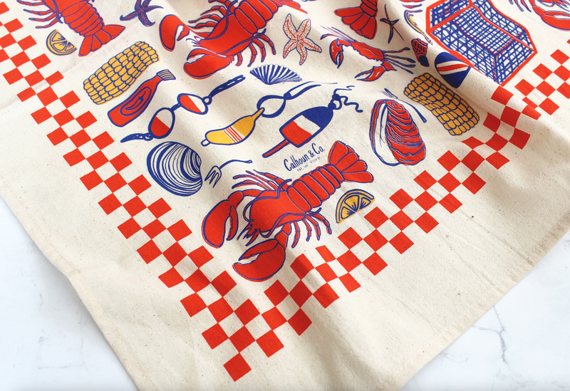 Lobster Shack Tea Towel