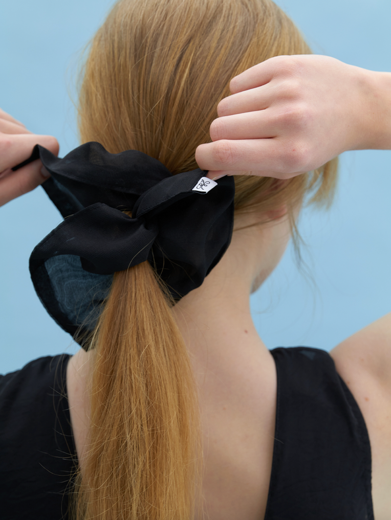 Mist Square Scrunchie