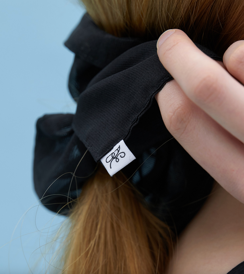 Mist Square Scrunchie