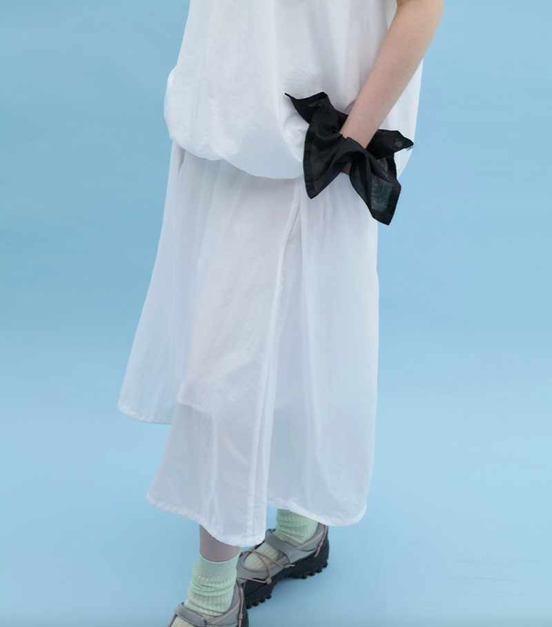 Mist Square Scrunchie