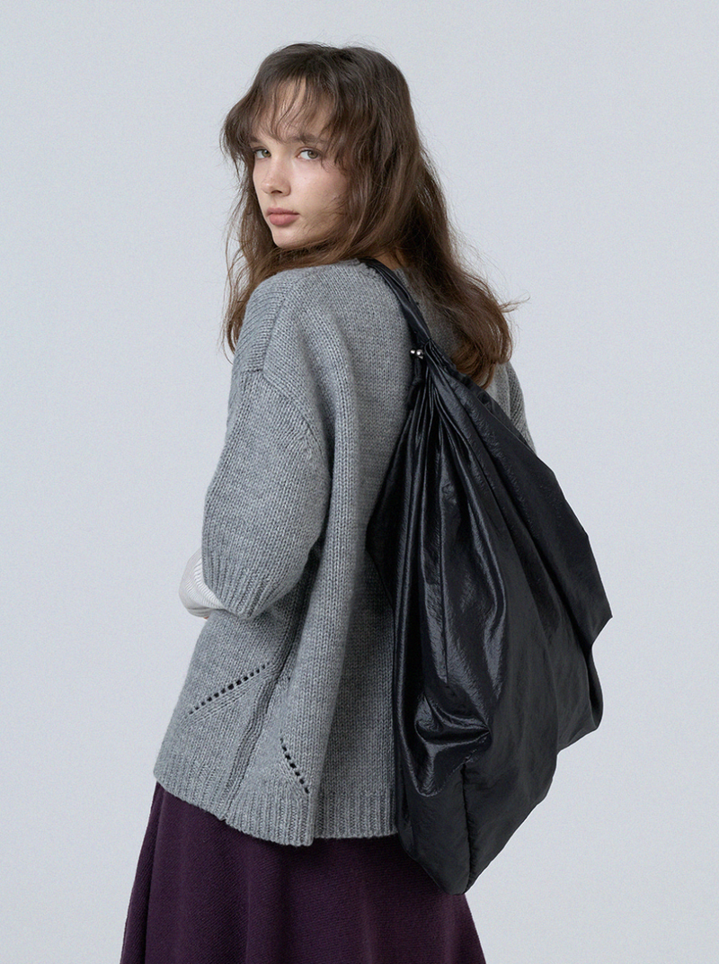 Glossy Large Tangle Twist Bag