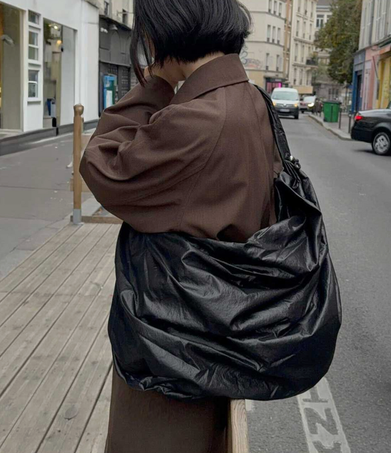 Glossy Large Tangle Twist Bag