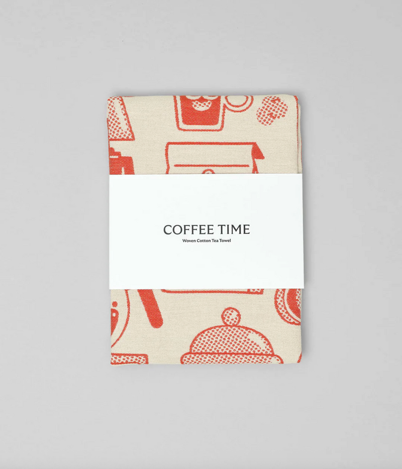 Coffee Time Tea Towel