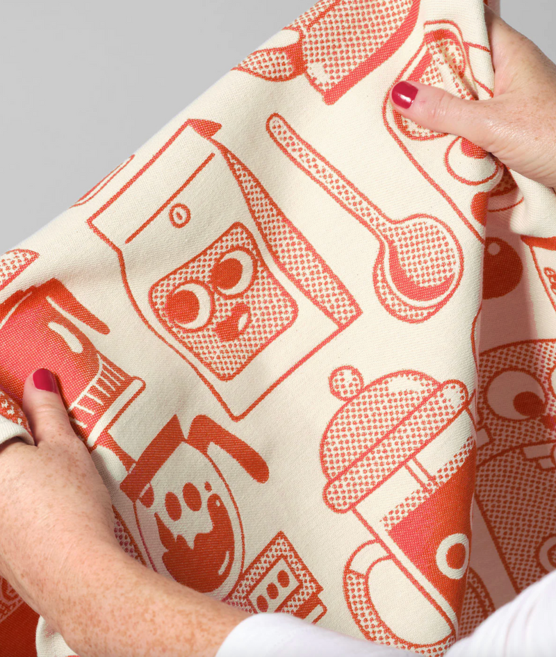 Coffee Time Tea Towel