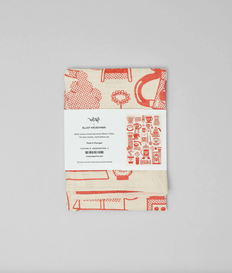 Coffee Time Tea Towel