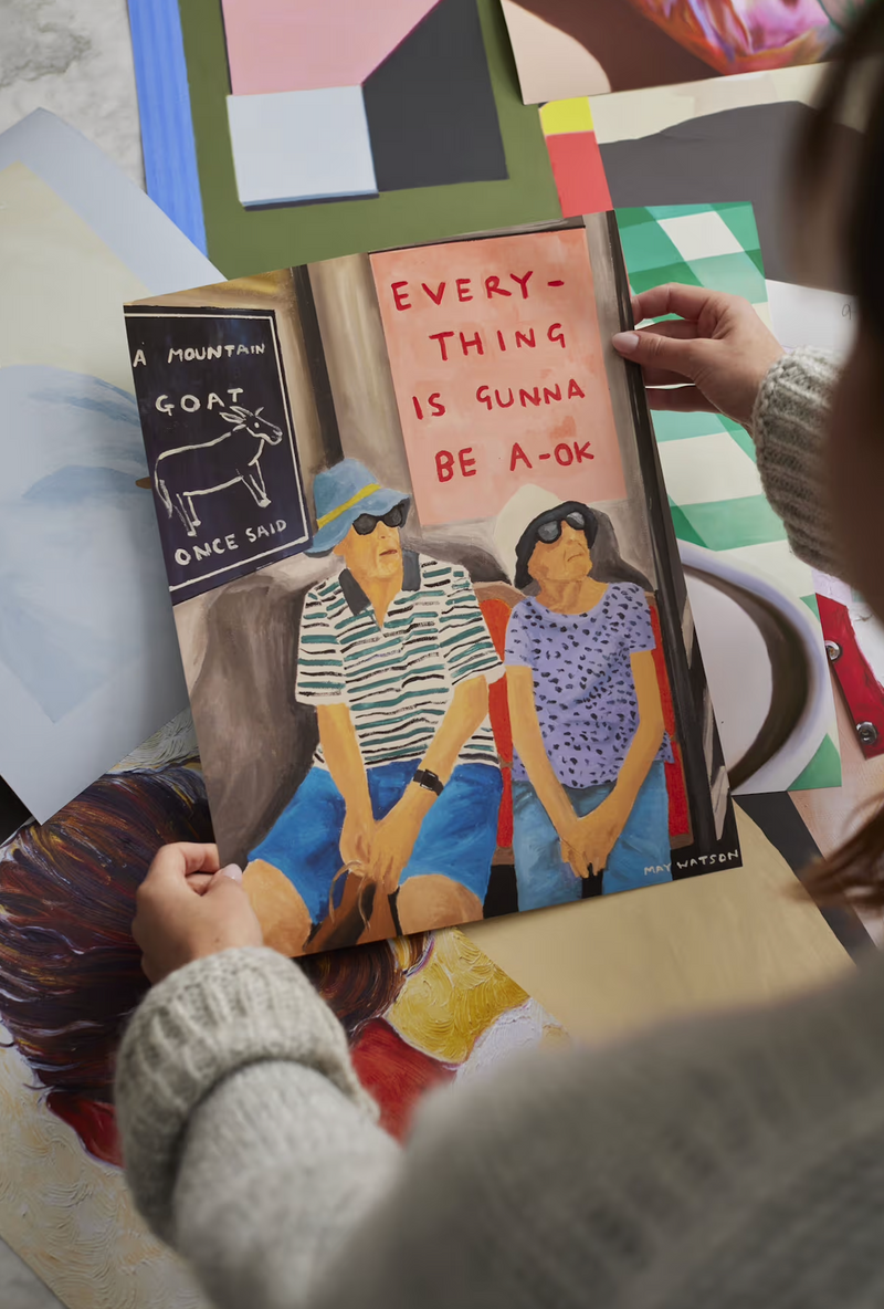 Everything Is Gunna Be Ok Print - 30x40cm