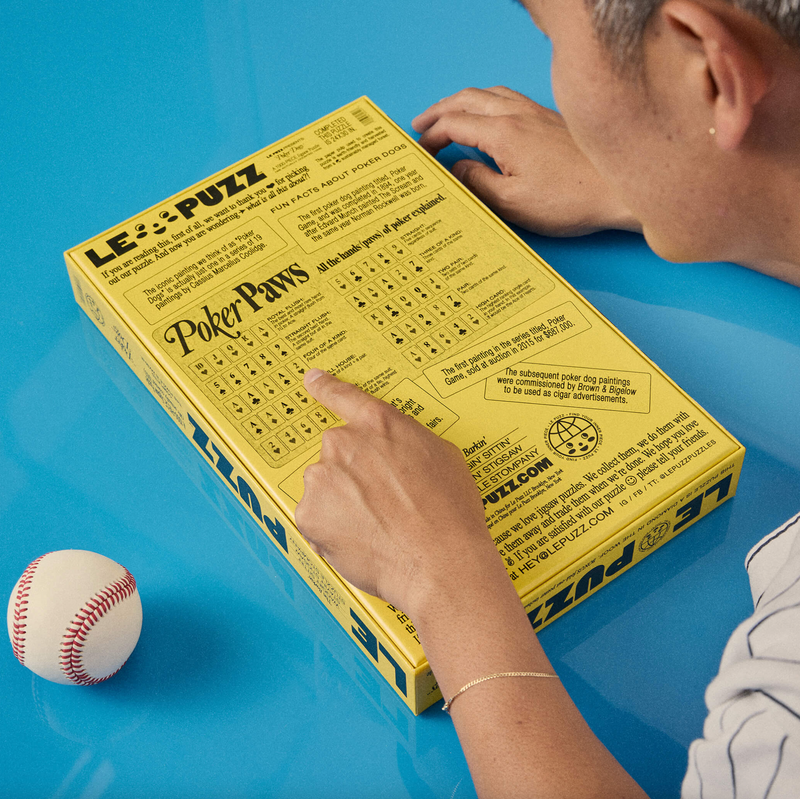 Poker Dogs 1000 Piece Puzzle