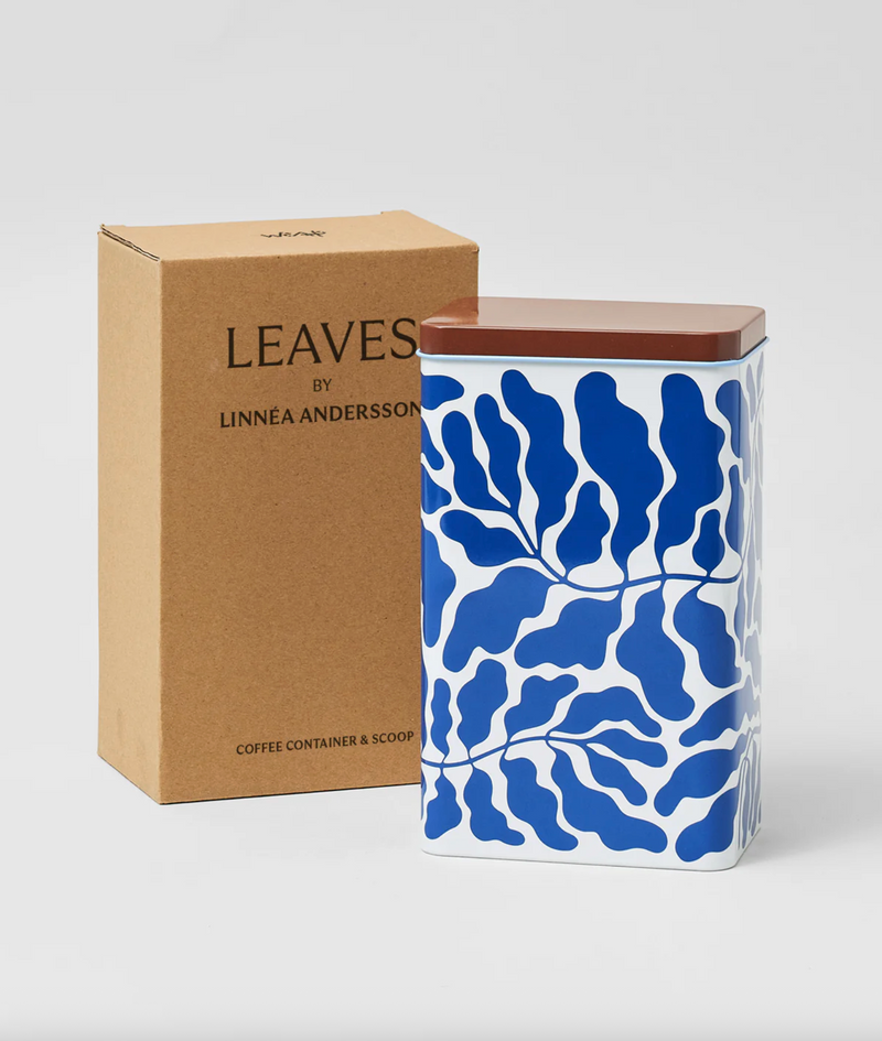 Leaves Coffee Storage Tin