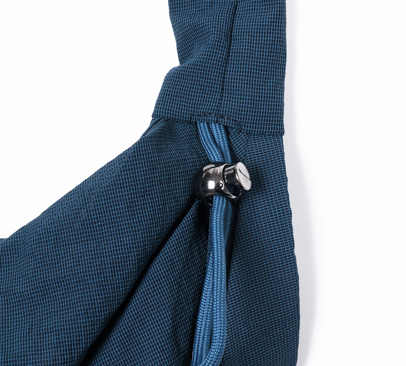 Large Tangle Twist Bag in Blue