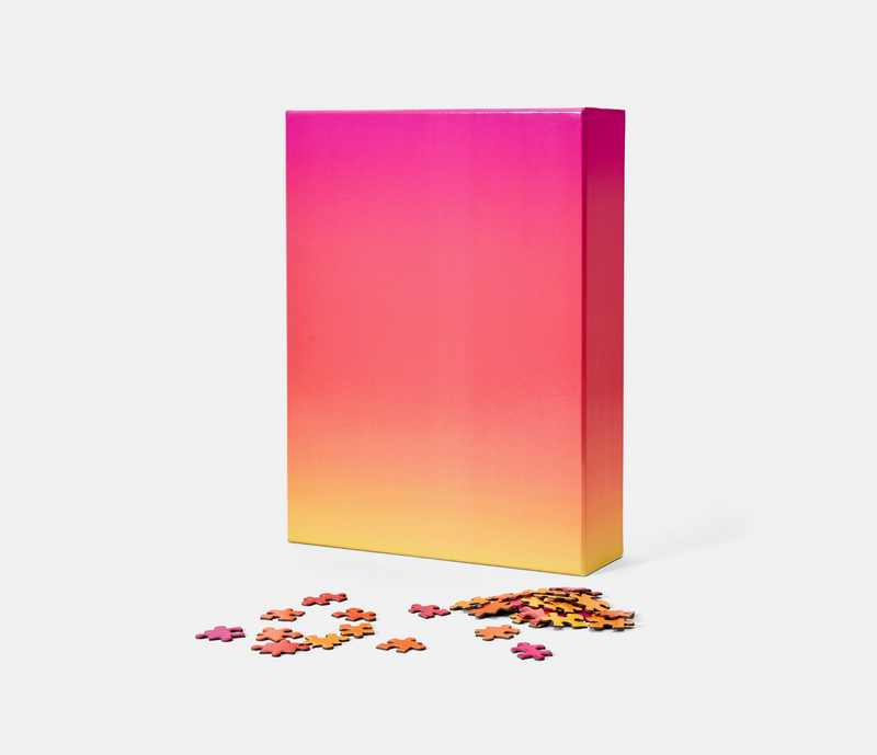 Gradient 1000 Piece Puzzle in Pink/Yellow
