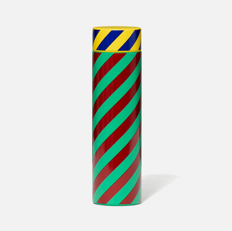 Pattern Thermal Flask in Stripe