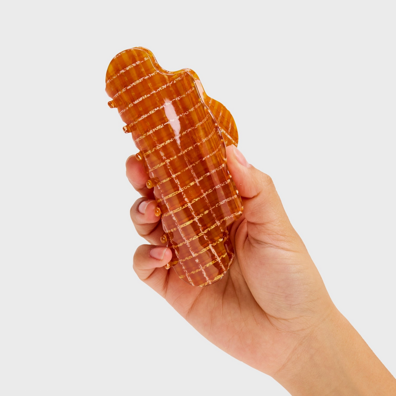 Nimbus Claw in Caramel Plaid