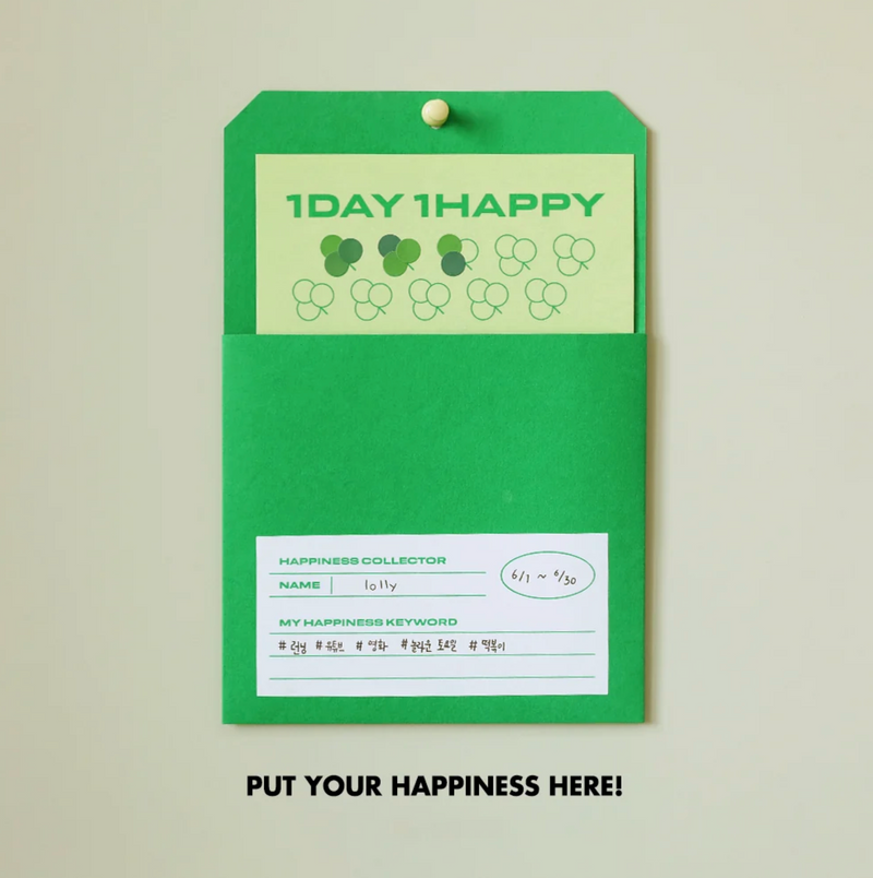 1day 1happy Tracker Set