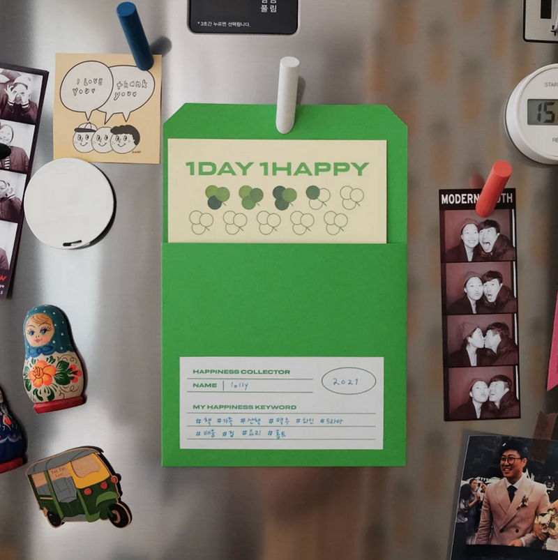 1day 1happy Tracker Set