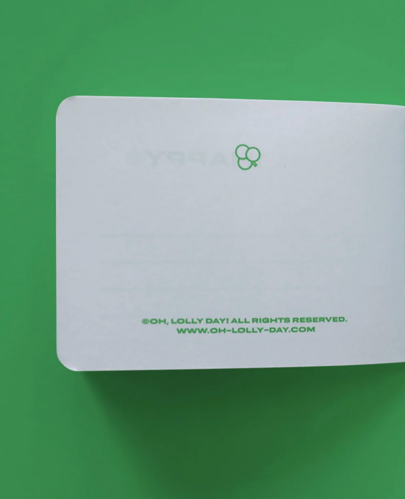 1day 1happy Handy Notebook