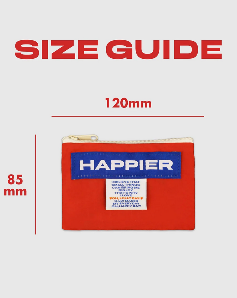 Happier Label Pouch - Small