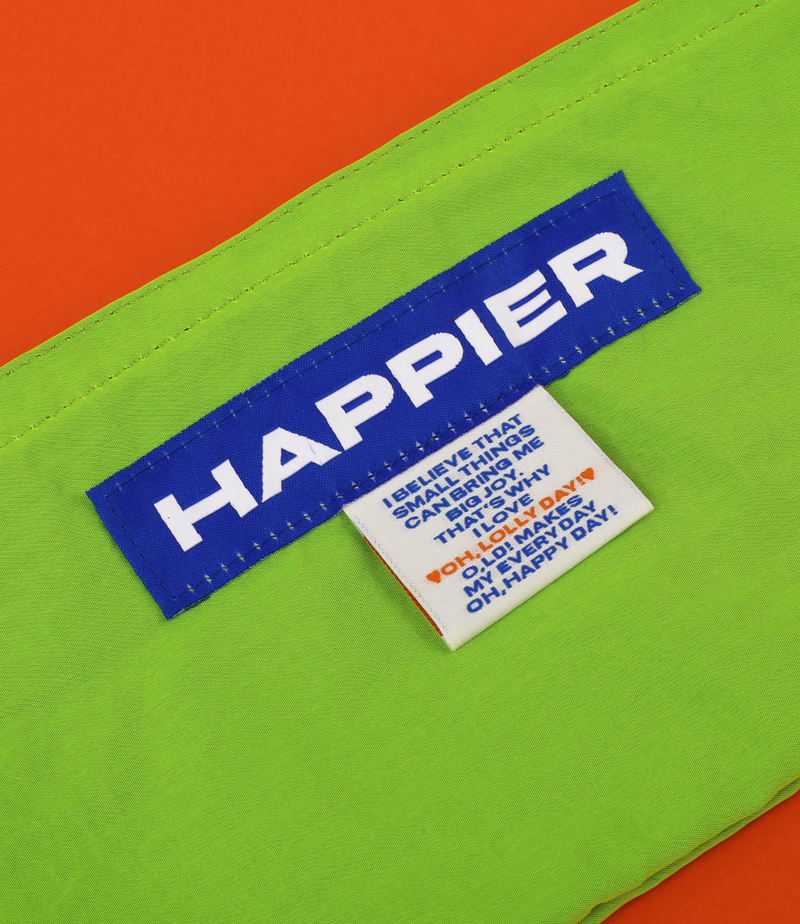 Happier Label Pouch - Medium