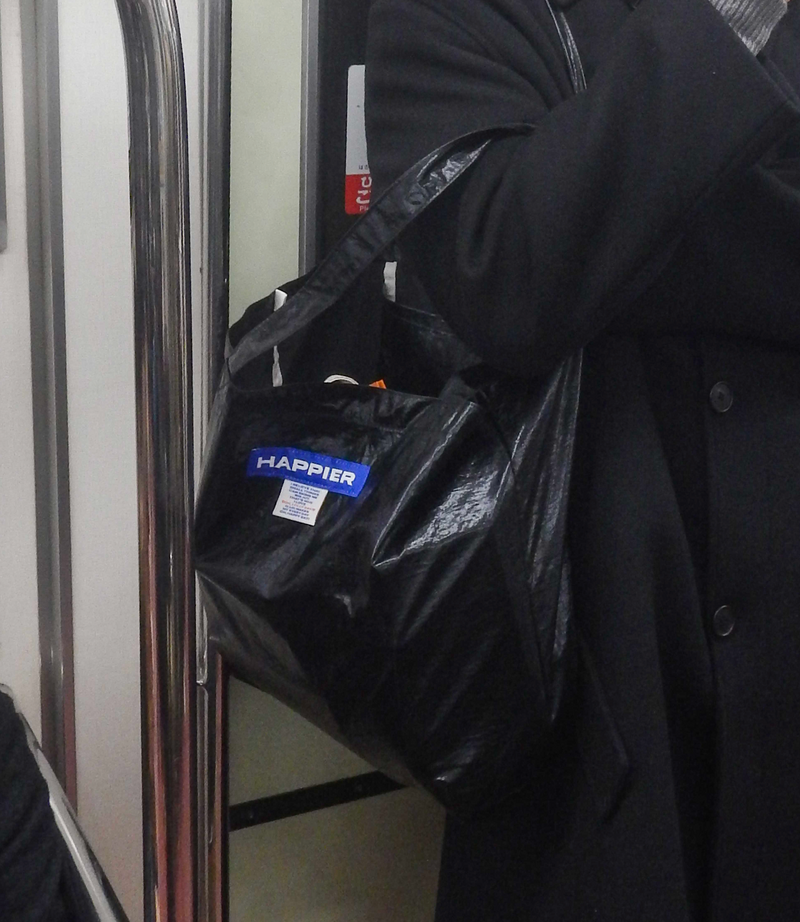 Happier Label Big Bag