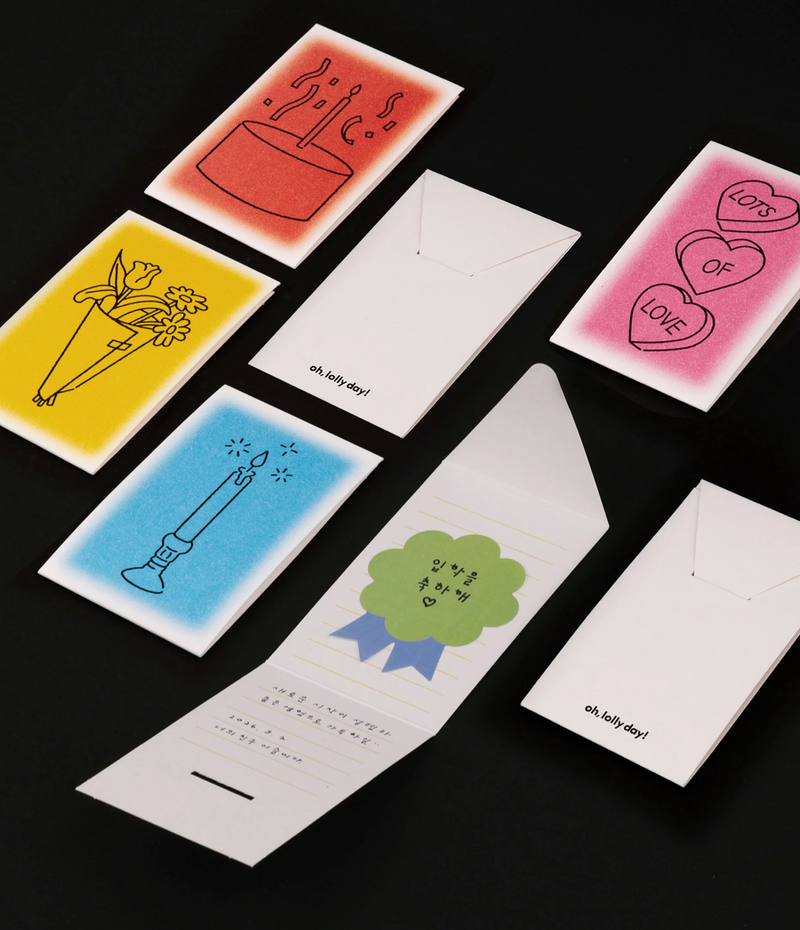 Lots of Love Fold + Send Mini Card