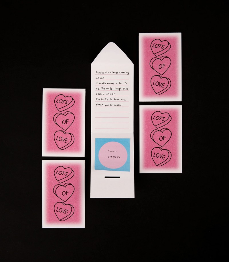 Lots of Love Fold + Send Mini Card