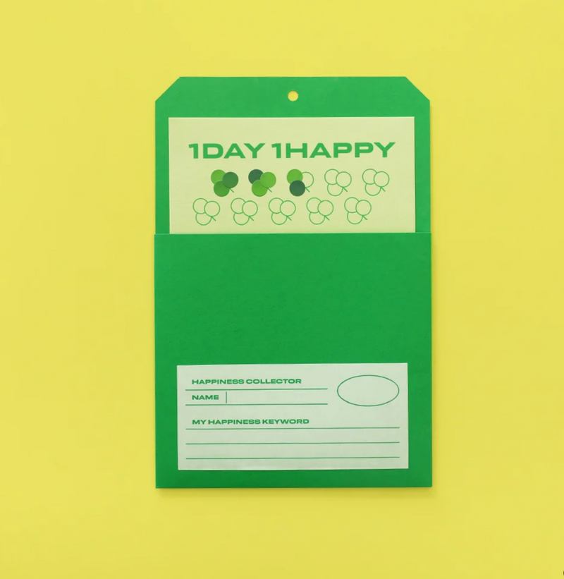 1day 1happy Tracker Set
