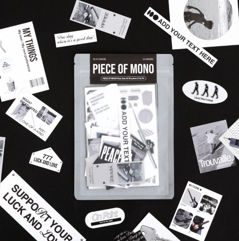 Piece of Mono Postcard & Sticker Pack