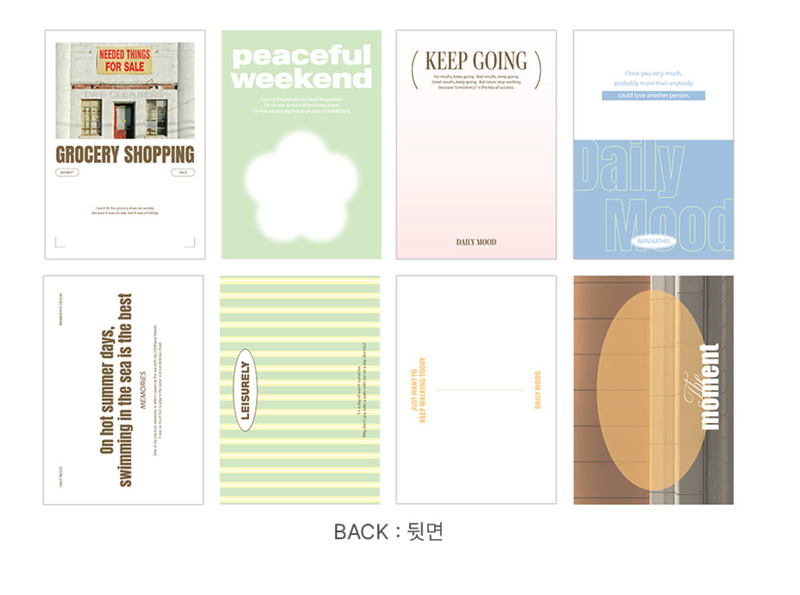 Piece of Daily Postcard & Sticker Pack