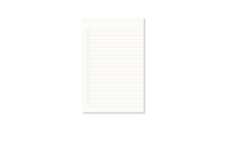 Listbloc Pink Checkered Notepad