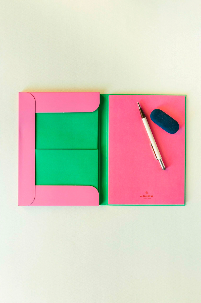 Colour Block Writing Paper Set