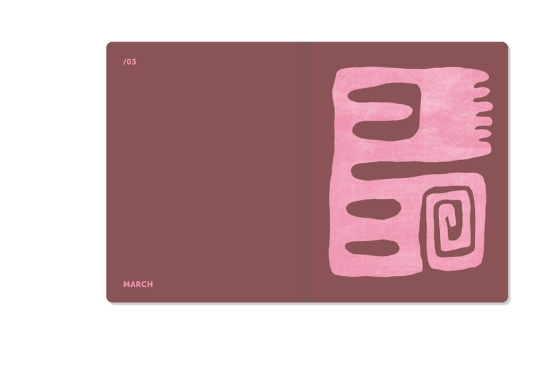 Pink Linen 2027 A-Planner