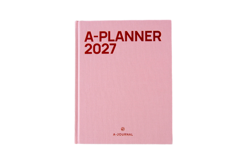 Pink Linen 2027 A-Planner