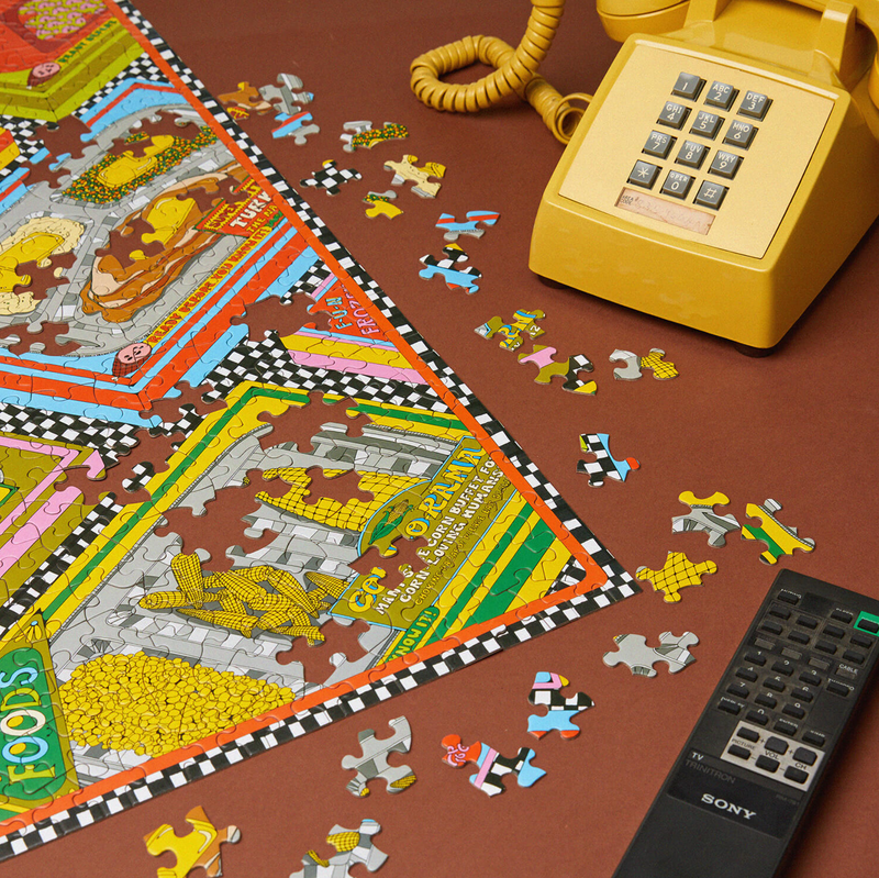 TV Dinner 1000 Piece Puzzle