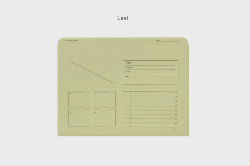 A5 Archiving File