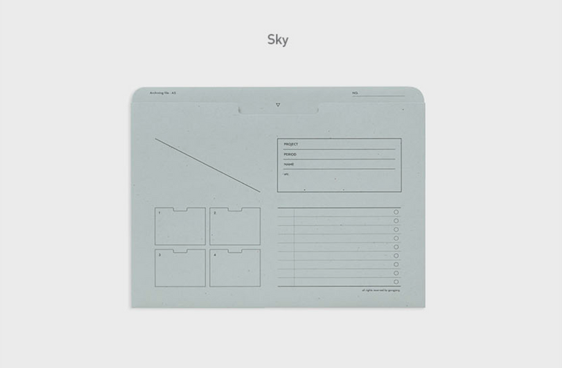 A5 Archiving File