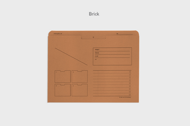 A5 Archiving File