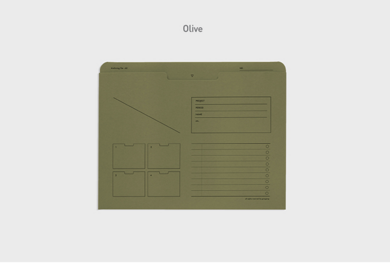 A5 Archiving File