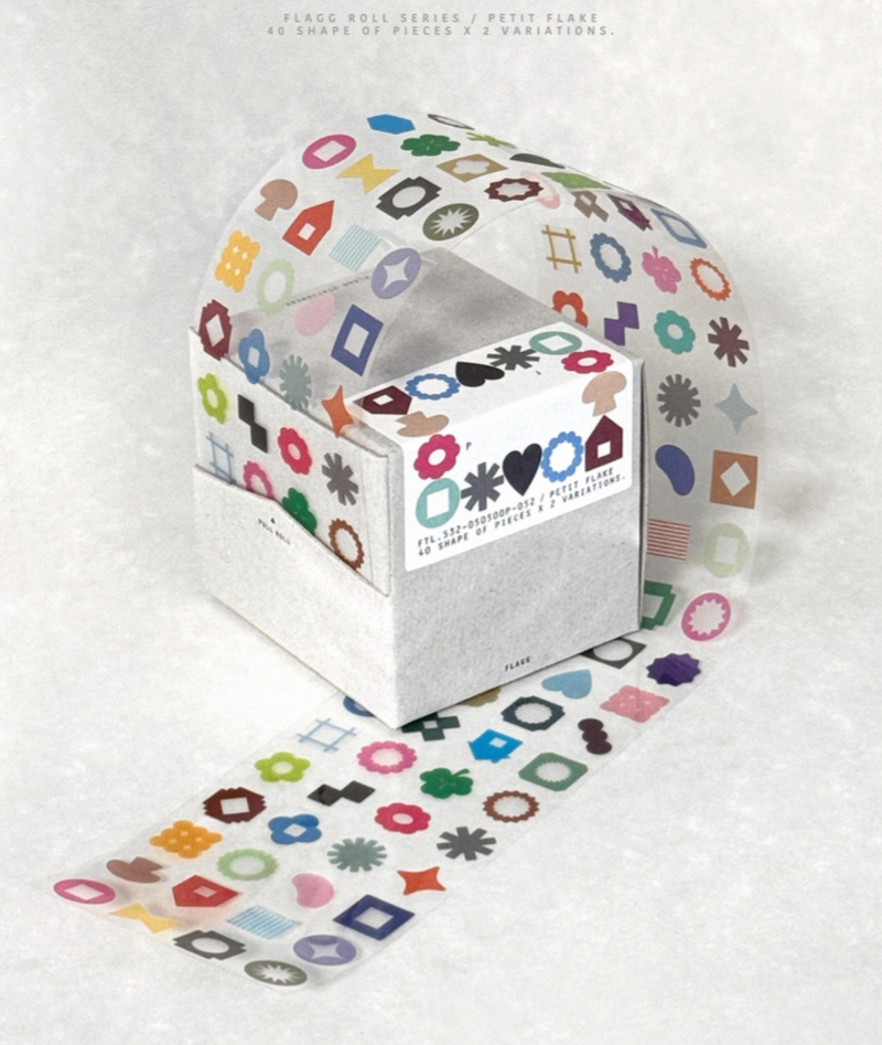 Roll Label - Petit Flake