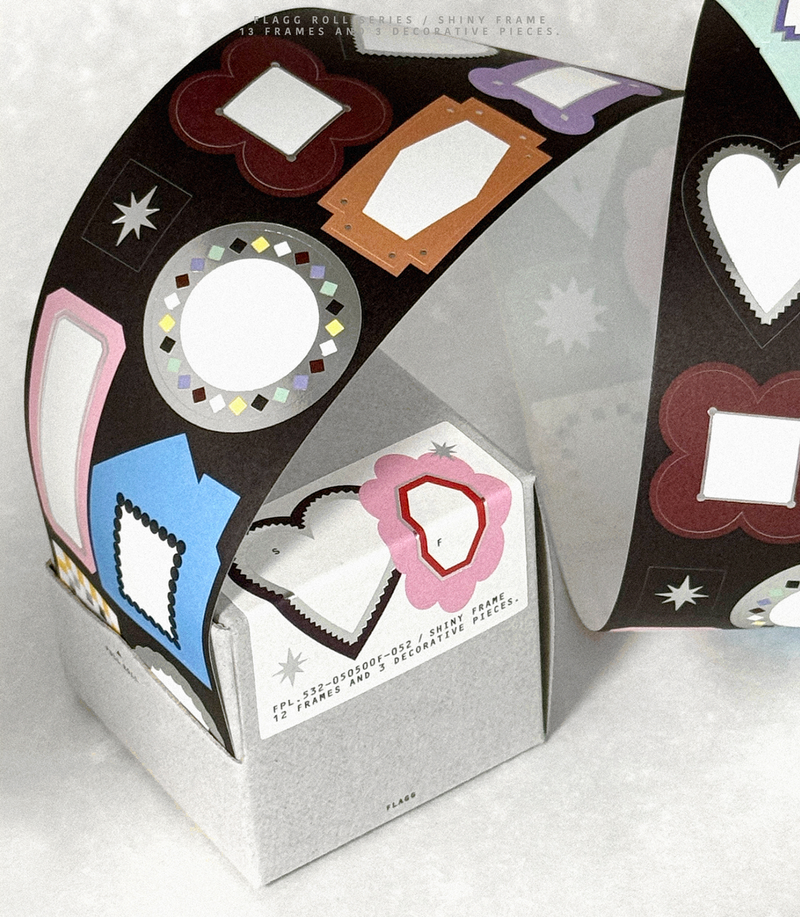 Roll Label - Shiny Frame